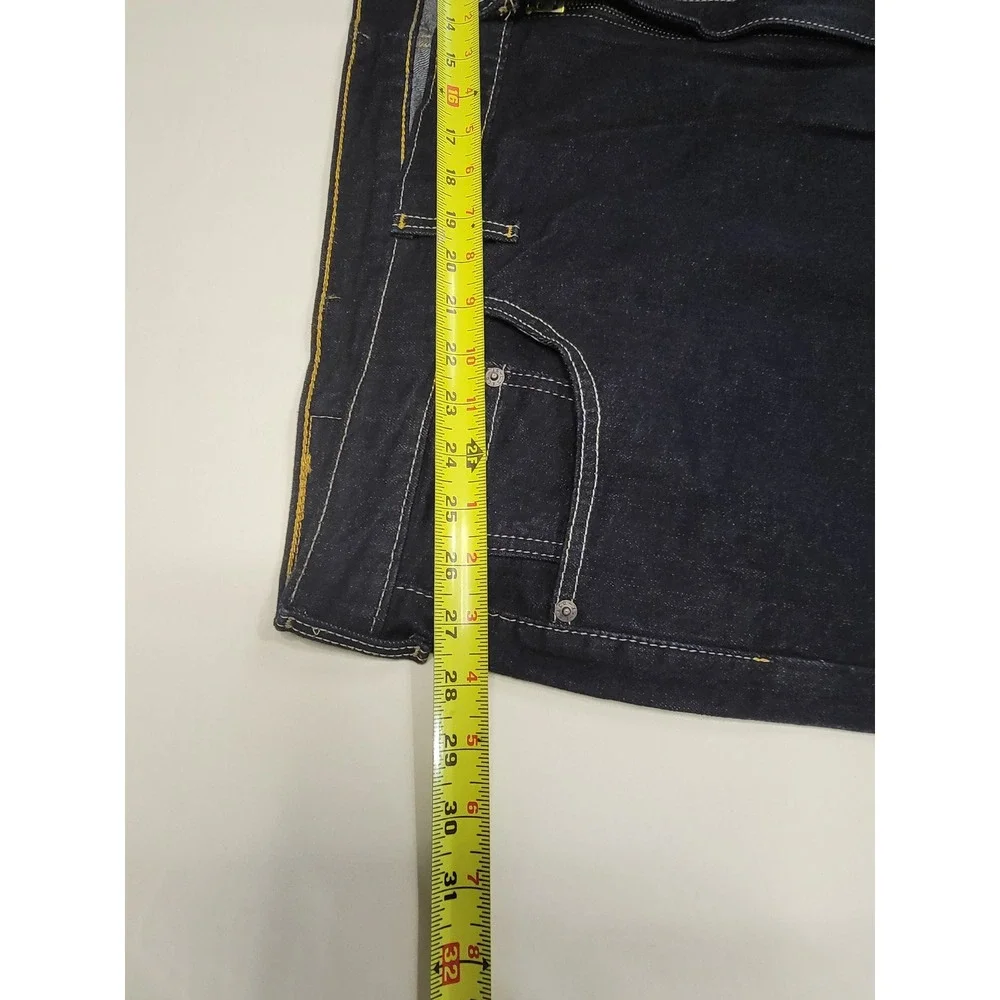 Levis 550 Relaxed Fit Jeans Mens 56x30 Dark Wash Indigo Denim Pants